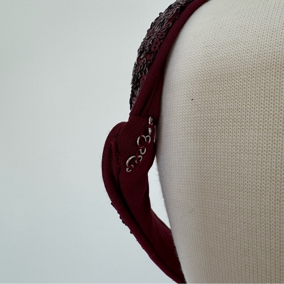 Turquoise Metallic Fit & Flare Formal Long Dress - Picture 10 of 15